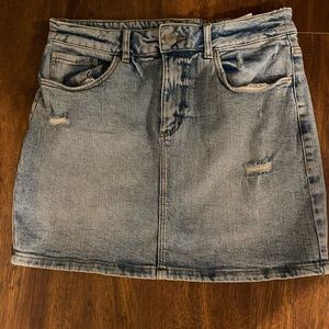 Garage Denim Skirt